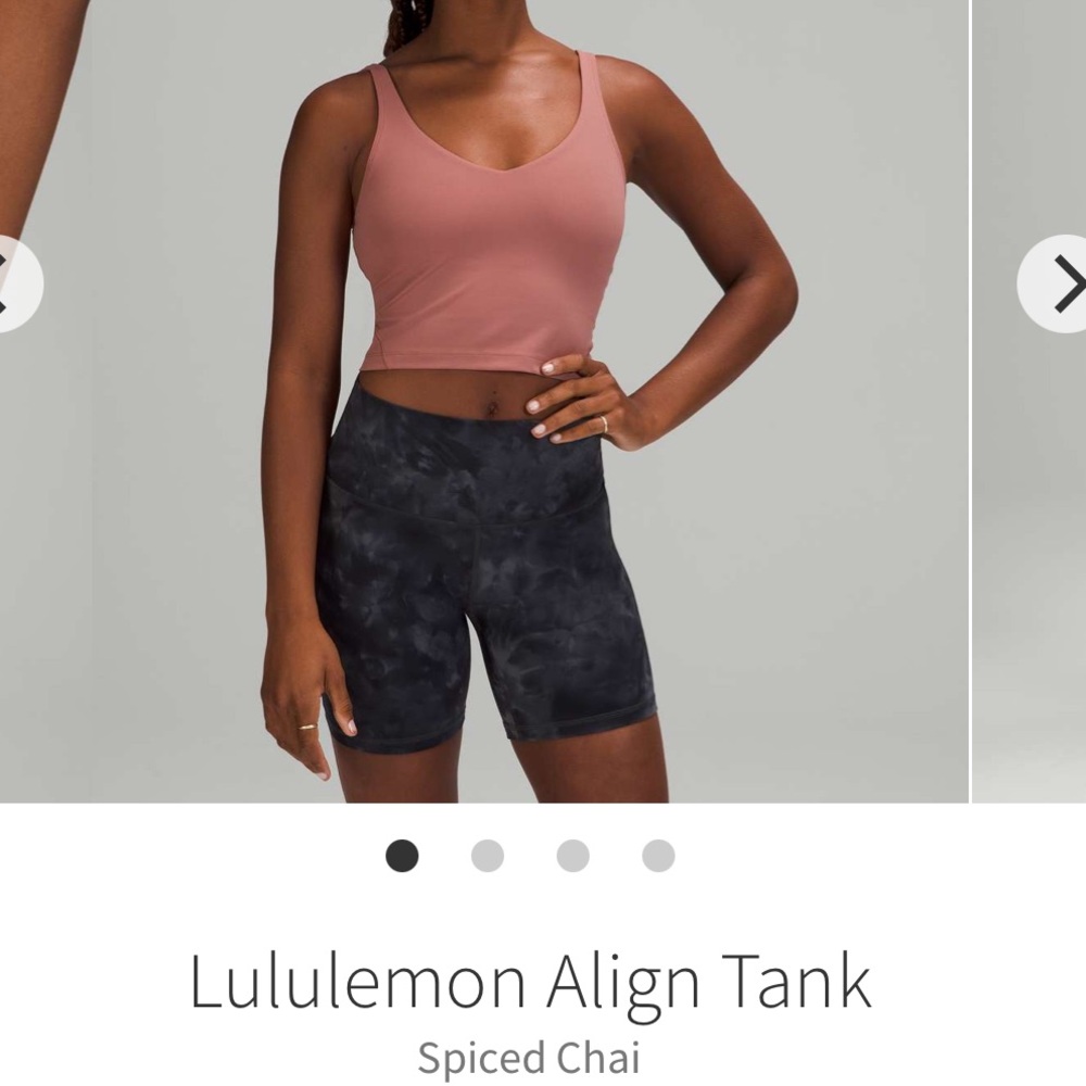 Lululemon Align Tank in Spiced Chai